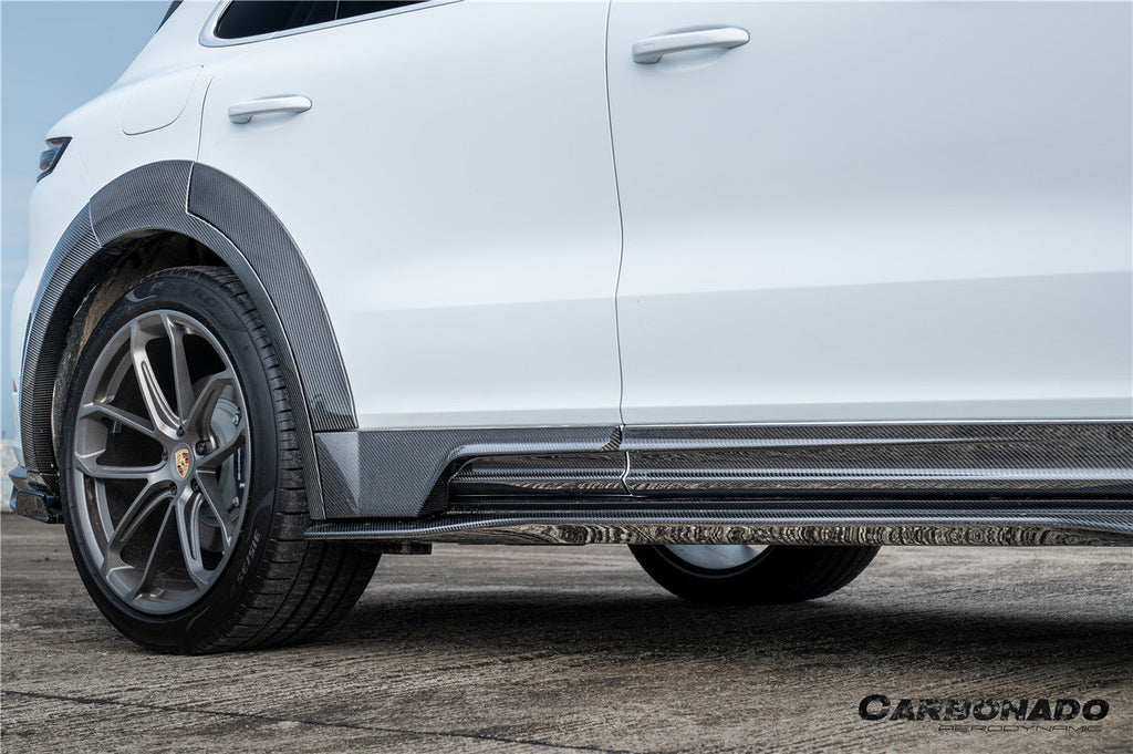 2024-2025 Porsche 9Y0.2 Cayenne S   Coupe    E-Hybrid MSY Style Dry Carbon Fiber Wide Body Kit