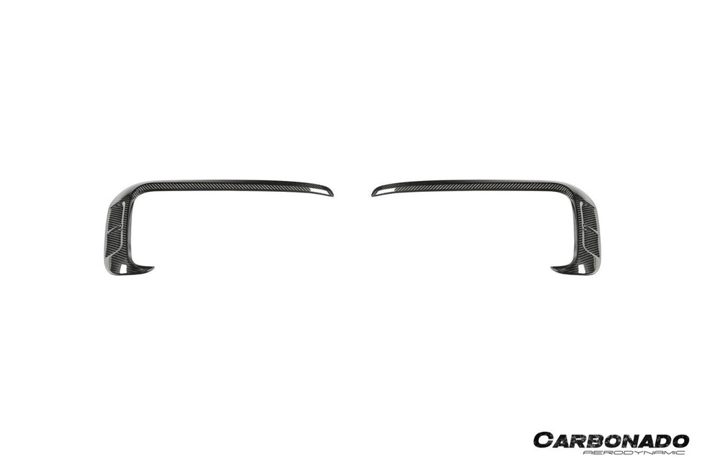 2024-2025 Porsche 9Y0.2 Cayenne S   Coupe    E-Hybrid MSY Style Dry Carbon Fiber Front Bumper Vent Trims