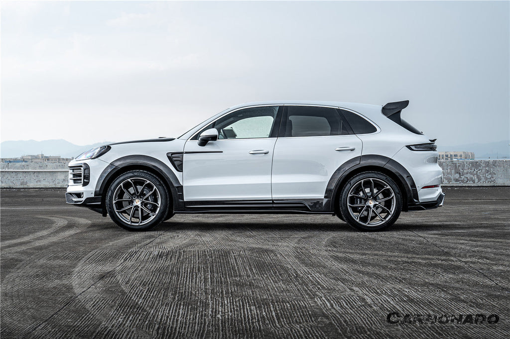 2024-2025 Porsche 9Y0.2 Cayenne S   Coupe    E-Hybrid MSY Style Dry Carbon Fiber Wide Body Kit