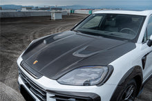 Load image into Gallery viewer, 2024-2025 Porsche 9Y0.2 Cayenne S &amp; Coupe &amp; E-Hybrid MSY Style Dry Carbon Fiber Hood - Carbonado