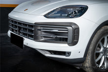 Load image into Gallery viewer, 2024-2025 Porsche 9Y0.2 Cayenne S   Coupe    E-Hybrid MSY Style Dry Carbon Fiber Front Bumper Vent Trims