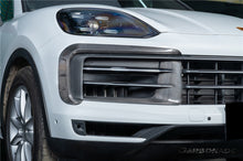 Load image into Gallery viewer, 2024-2025 Porsche 9Y0.2 Cayenne S   Coupe    E-Hybrid MSY Style Dry Carbon Fiber Front Bumper Vent Trims