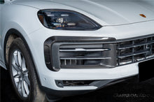 Load image into Gallery viewer, 2024-2025 Porsche 9Y0.2 Cayenne S   Coupe     E-Hybrid OEM Style Dry Carbon Fiber Front Bumper Side Vent Cover