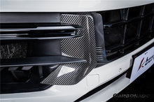 Load image into Gallery viewer, 2024-2025 Porsche 9Y0.2 Turbo GT OEM Style Dry Carbon Fiber Front Bumper Side Vent Cove