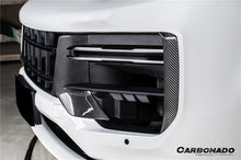 Load image into Gallery viewer, 2024-2025 Porsche 9Y0.2 Turbo GT OEM Style Dry Carbon Fiber Front Bumper Side Vent Cove