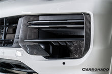 Load image into Gallery viewer, 2024-2025 Porsche 9Y0.2 Turbo GT OEM Style Dry Carbon Fiber Front Bumper Side Vent Cove