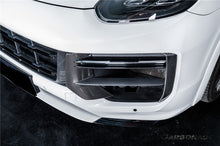 Load image into Gallery viewer, 2024-2025 Porsche 9Y0.2 Turbo GT OEM Style Dry Carbon Fiber Front Bumper Side Vent Cove