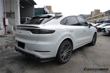 Load image into Gallery viewer, 2018-2025 Porsche 9Y0 9YB Cayenne S   GTS  E-Hybrid Coupe Only KT Style Dry Carbon Fiber Roof Spoiler