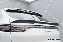 Load image into Gallery viewer, 2018-2025 Porsche 9Y0 9YB Cayenne S    GTS    E-Hybrid Coupe Only KT Style Dry Carbon Fiber Trunk Spoiler