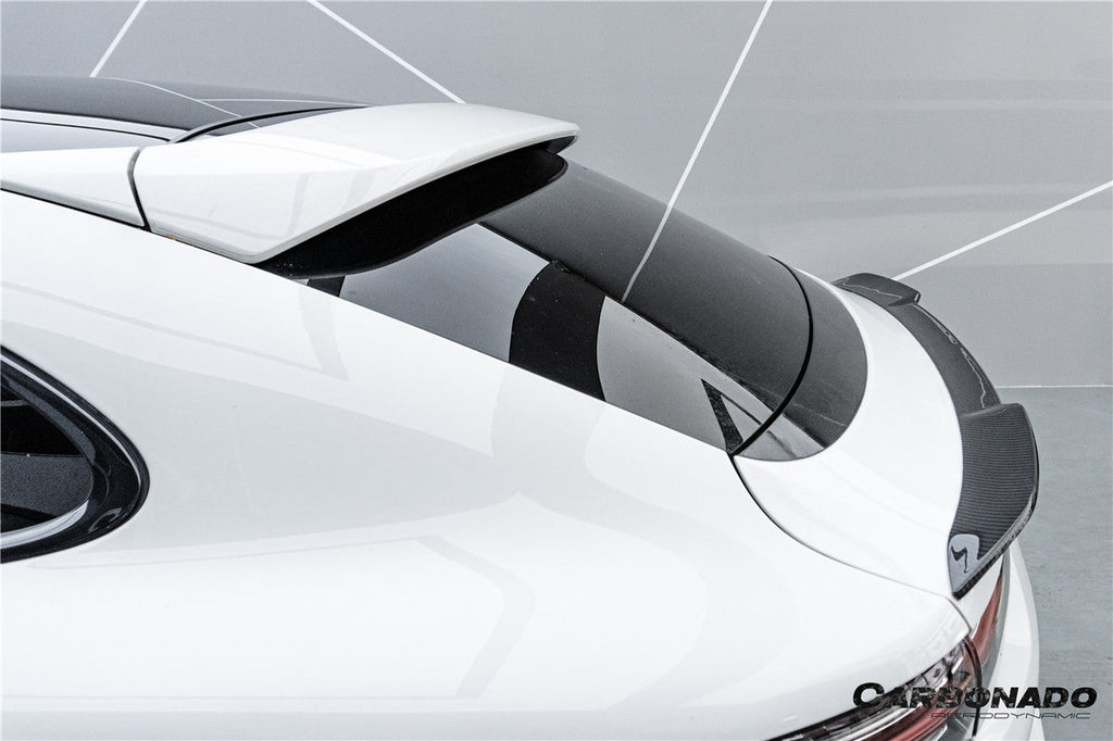 2018-2025 Porsche 9Y0 9YB Cayenne S    GTS    E-Hybrid Coupe Only KT Style Dry Carbon Fiber Trunk Spoiler