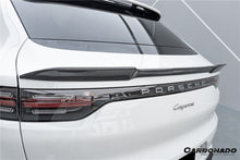 Load image into Gallery viewer, 2018-2025 Porsche 9Y0 9YB Cayenne S    GTS    E-Hybrid Coupe Only KT Style Dry Carbon Fiber Trunk Spoiler