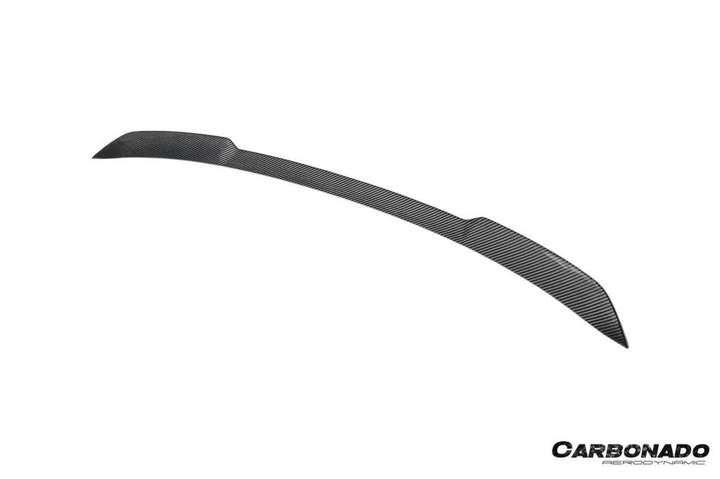 2018-2025 Porsche 9Y0 9YB Cayenne S    GTS    E-Hybrid Coupe Only KT Style Dry Carbon Fiber Trunk Spoiler