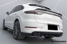 Load image into Gallery viewer, 2018-2025 Porsche 9Y0 9YB Cayenne S &amp; GTS &amp; E-Hybrid Coupe Only KT Style Dry Carbon Fiber Trunk Spoiler - Carbonado