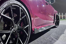 Load image into Gallery viewer, 2023-2025 Audi RS3 8Y AD Style Dry Carbon Fiber Side Skirts - Carbonado