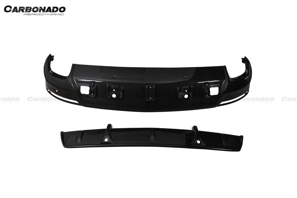 2023-2025 Lamborghini Urus S Performante OEM Dry Style Carbon Fiber Rear Diffuser Lip