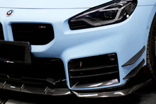 Load image into Gallery viewer, 2021-2024 BMW M2 G87 AD Style Dry Carbon Fiber Front Bumper Air Inlet Trim - Carbonado