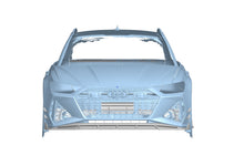 Load image into Gallery viewer, 2019-2024 Audi RS6 &amp; RS7 C8 AD Style Dry Carbon Fiber Front Lip Splitter - Carbonado
