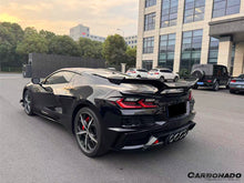 Load image into Gallery viewer, 2020-2025 Corvette C8 Stingray Z06 Style DRY Carbon Fiber Trunk Spoiler Wing
