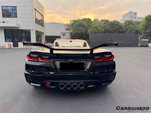 Load image into Gallery viewer, 2020-2025 Corvette C8 Stingray Z06 Style DRY Carbon Fiber Trunk Spoiler Wing