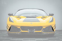 Load image into Gallery viewer, 2021-2024 Lotus Emira NYO MNK Style Dry Carbon Fiber Front Bumper Vent Trims - Carbonado