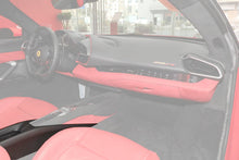 Load image into Gallery viewer, 2022-UP Ferrari 296 GTB &amp; GTS OE Style Dry Carbon Fiber center control surround panel rear end - Carbonado