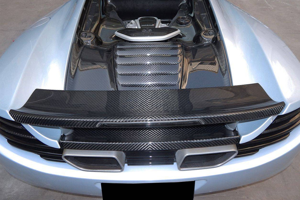2011-2017 McLaren  650S/MP4 12C OEM Style Carbon Fiber Trunk Spoiler - Carbonado