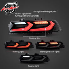 Load image into Gallery viewer, 2014-2015 Chevy Camaro Umbra LED Taillights – Gloss Black/Smoke Lens