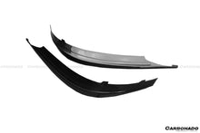 Load image into Gallery viewer, 2014-2017 Mercedes Benz C217 S63/S65 AMG Coupe OE Style Carbon Front Bumper Canards - Carbonado Aero
