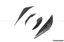 Load image into Gallery viewer, 2008-2012 BMW M3 E90/E92/E93 KA Style Carbon Fiber Canards - Carbonado Aero