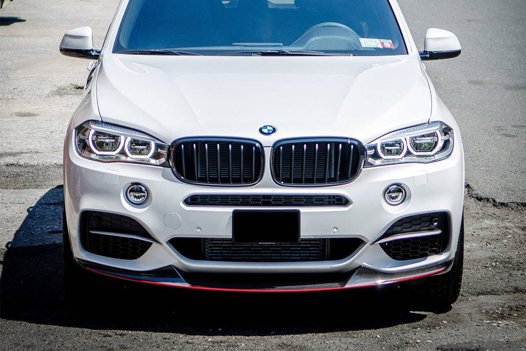 2014-2018 BMW X5 F15 MP Style Carbon Fiber Front Lip (MT ONLY) - Carbonado