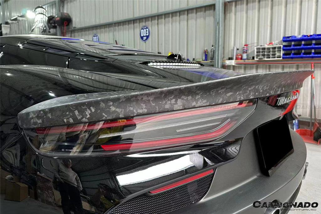 2020-2024 Maserati MC20 SVD Style Dry Carbon Fiber Trunk Spoiler Wing