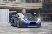 Load image into Gallery viewer, 2012-2016 Porsche 981 Boxster/Cayman GT4 Style Front Bumper - Carbonado Aero