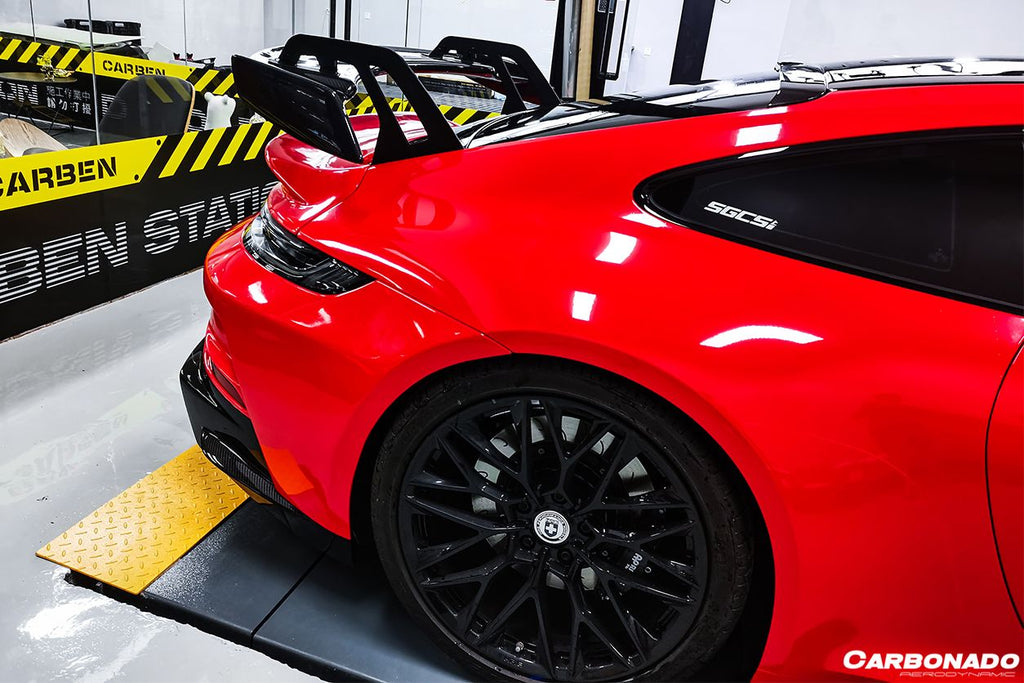 2019-2023 Porsche 911 992 Carrera/S/4/4S/Targa/Cabriolet GT3 Style Rear Bumper - Carbonado Aero