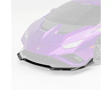 Load image into Gallery viewer, Vorsteiner Monza Edizione Glossy Carbon Fiber 2x2 Front Lip Lamborghini Huracan EVO 2WD 2019+
