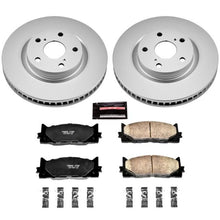 Load image into Gallery viewer, Power Stop 13-18 Lexus ES300h Front Z17 Evolution Geomet Coated Brake Kit