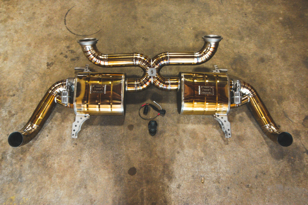 Audi R8 V8 / V10 Valved Sport Exhaust System