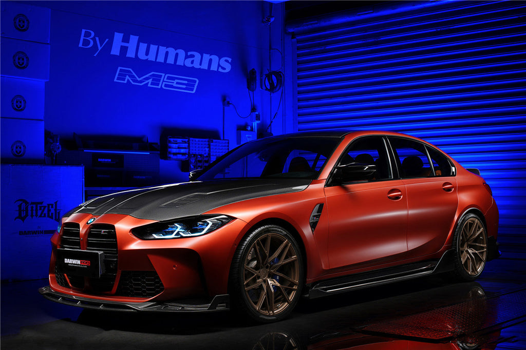 2021-UP BMW M3 G80 BKSS Style Carbon Fiber Side Skirts