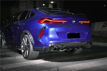 Load image into Gallery viewer, 2020-2025 BMW X6M F96 AD Style Dry Carbon Fiber Rear Diffuser Lip - Carbonado
