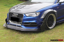 Load image into Gallery viewer, 2013-2016 Audi S3 &amp; A3 Sline 8V.1 Sedan and Sportback BKSS Style Front Lip with Under Board