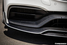 Load image into Gallery viewer, 2015-2021 Mercedes Benz W205 C63/S AMG Sedan/Coupe Carbon Fiber Front Bumper Canards - Carbonado Aero