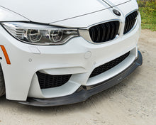 Load image into Gallery viewer, Vorsteiner VRS GTS Front Add On Spoiler Carbon Fiber 2x2 Glossy BMW F80 M3 15-19
