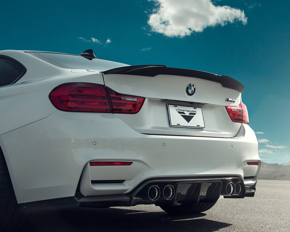 Vorsteiner EVO Aero Carbon Fiber Decklid Spoiler 1x1 Glossy BMW M3 F80 2015-2019