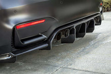 Load image into Gallery viewer, Vorsteiner VRS GTS-V Aero Rear Diffuser Carbon Fiber PP 2X2 Glossy BMW M3 | M4 F8x 2015-2020
