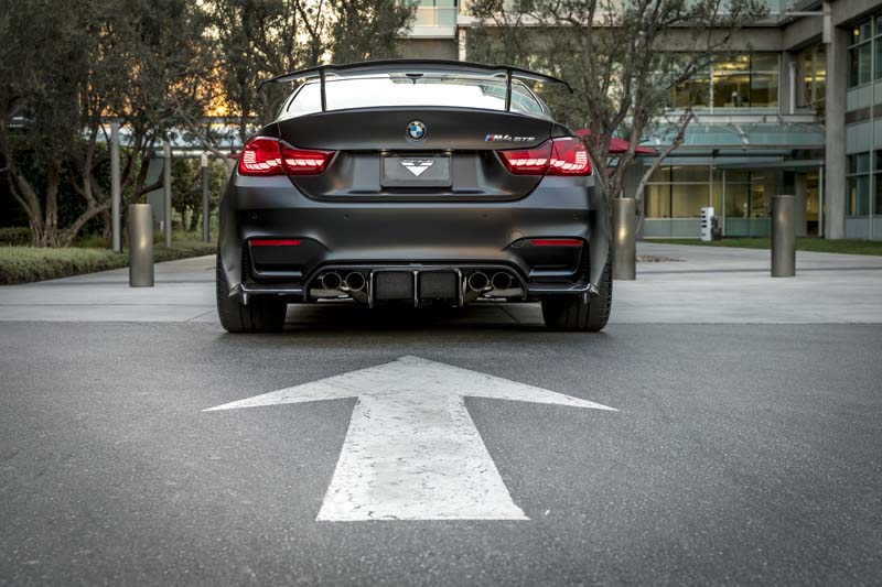 Vorsteiner VRS GTS-V Aero Rear Diffuser Carbon Fiber PP 1x1 Glossy BMW F8x M3 | M4 2015-2020