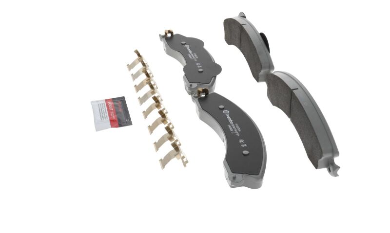 Brembo 09-17 Chevrolet Silverado 2500 HD/GMC Sierra 2500 HD/Silverado 3500 HD Front NAO Brake Pad