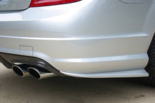 Load image into Gallery viewer, 2012-2014 Mercedes Benz W204 C63 AMG RZS Style Carbon Fiber Rear Bumper Caps - Carbonado