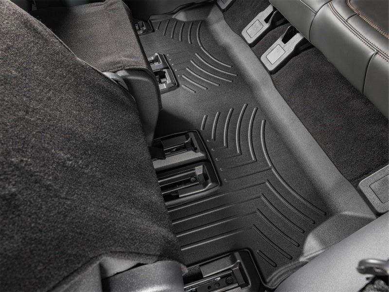 WeatherTech 25-26 Ford Expedition 2nd Row Rear FloorLiner 2pc - Black