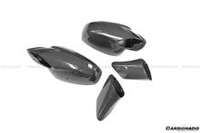 Load image into Gallery viewer, 2010-2015 Ferrari 458 Coupe Spyder Speciale OE Style DRY Carbon Fiber Mirror Housing - Carbonado Aero