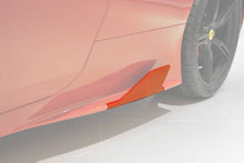 Load image into Gallery viewer, 2010-2015 Ferrari 458 Speciale OE Style Carbon Fiber Side Skirt Canard - Carbonado
