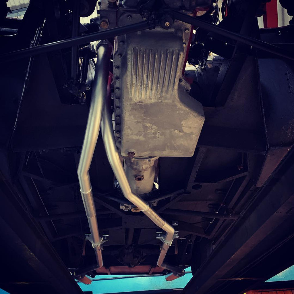 QuickSilver Aston Martin DB Mk3 Stainless Steel Exhaust 'Twin' System 1957-1959
